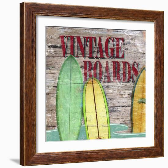 Vintage Boards III-Karen Williams-Framed Giclee Print