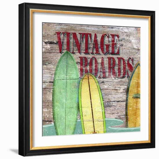 Vintage Boards III-Karen Williams-Framed Giclee Print