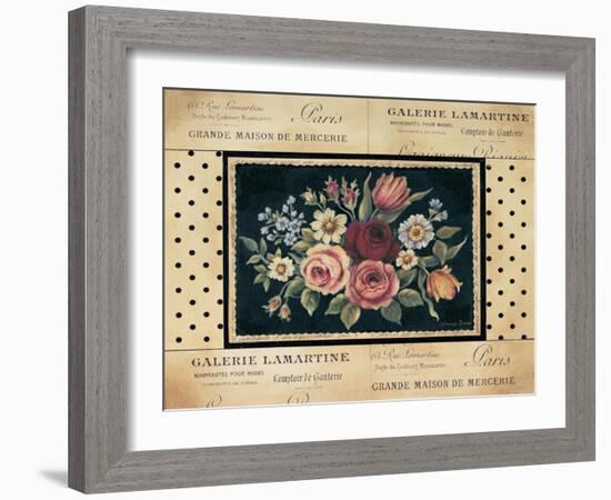 Vintage Bouquet I-Kimberly Poloson-Framed Art Print