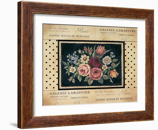 Vintage Bouquet I-Kimberly Poloson-Framed Art Print