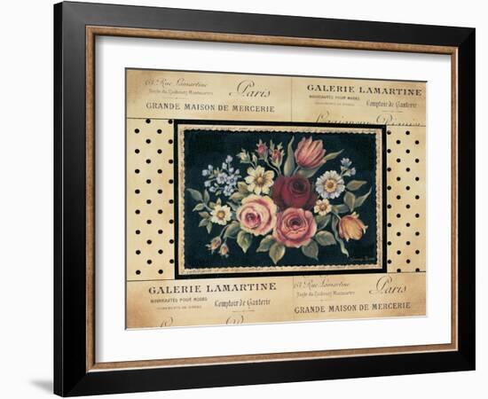 Vintage Bouquet I-Kimberly Poloson-Framed Art Print