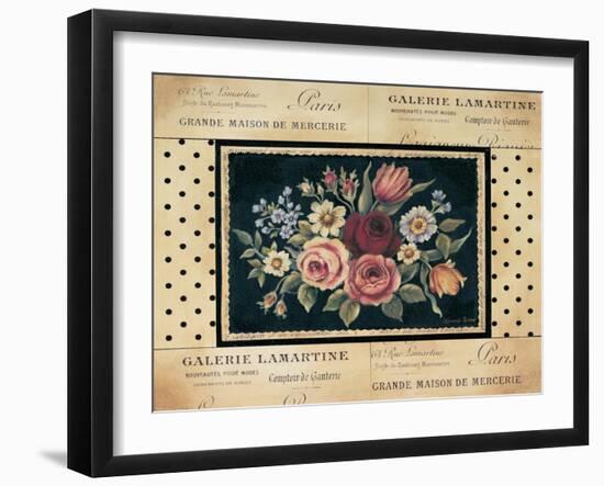 Vintage Bouquet I-Kimberly Poloson-Framed Art Print