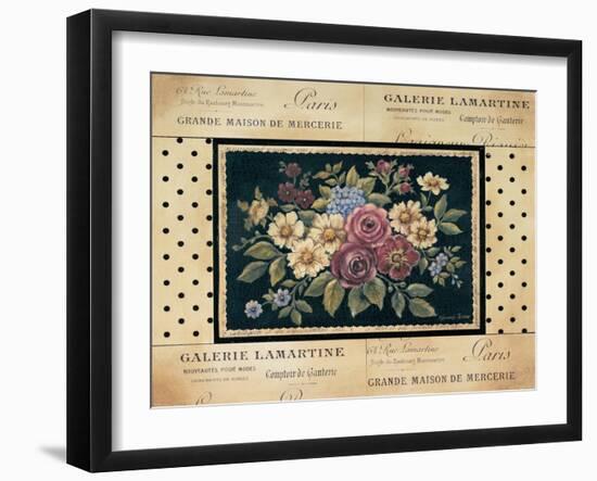Vintage Bouquet II-Kimberly Poloson-Framed Art Print