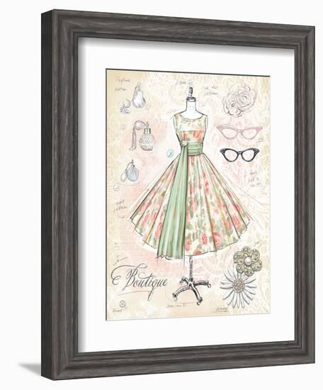 Vintage Boutique-Chad Barrett-Framed Art Print