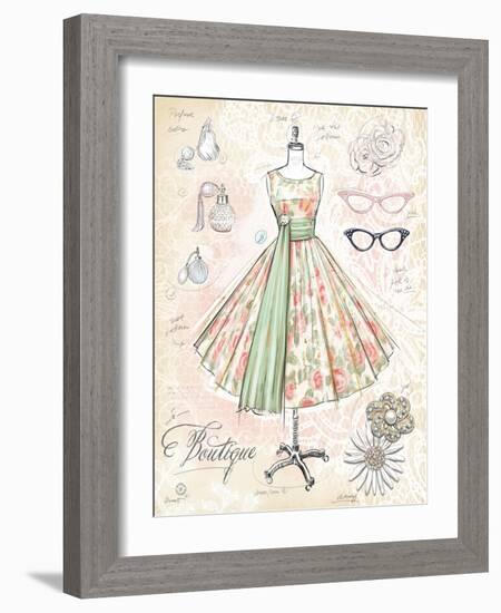 Vintage Boutique-Chad Barrett-Framed Art Print