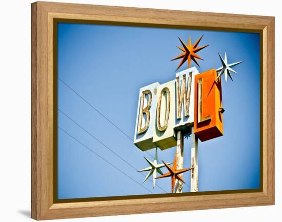 Vintage Bowl III-Recapturist-Framed Premier Image Canvas