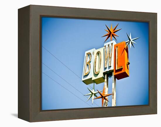 Vintage Bowl III-Recapturist-Framed Premier Image Canvas