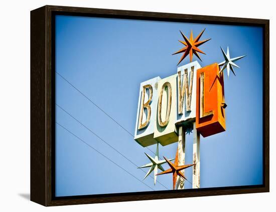 Vintage Bowl III-Recapturist-Framed Premier Image Canvas