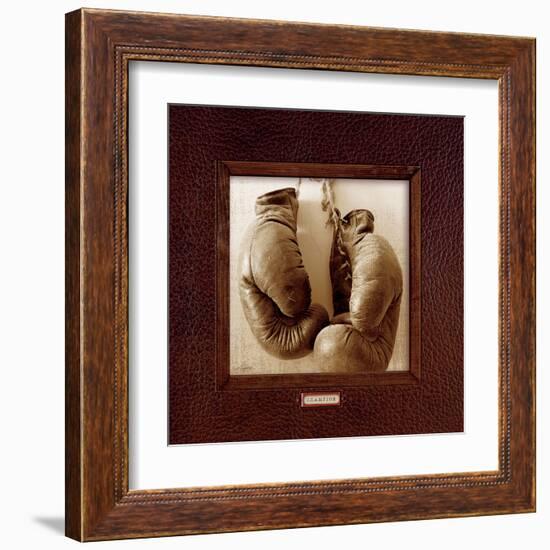 Vintage Boxing-Sam Appleman-Framed Art Print