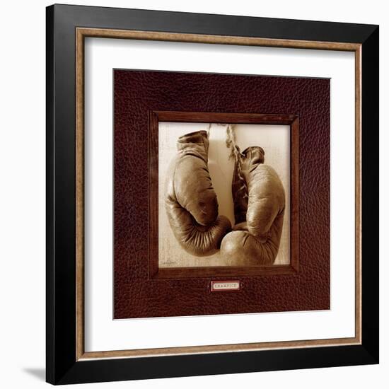 Vintage Boxing-Sam Appleman-Framed Art Print