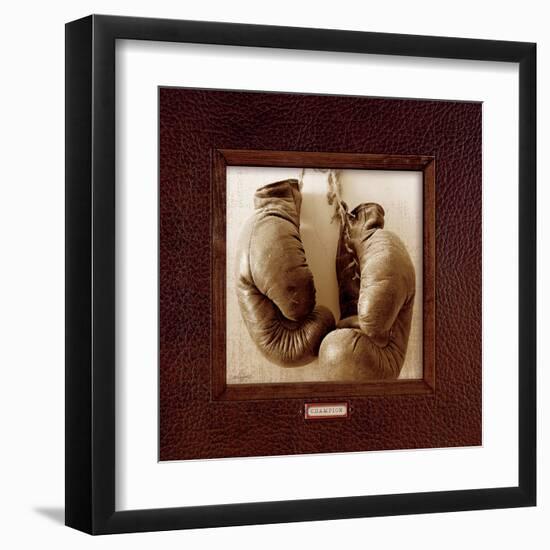 Vintage Boxing-Sam Appleman-Framed Art Print