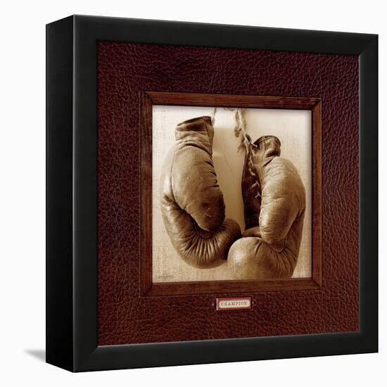 Vintage Boxing-Sam Appleman-Framed Stretched Canvas