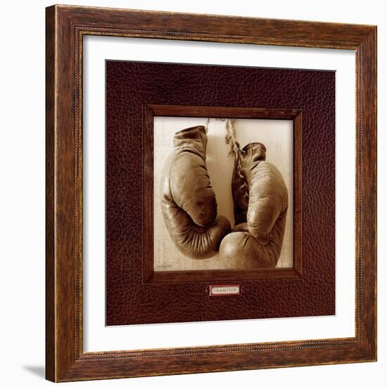 Vintage Boxing-Sam Appleman-Framed Art Print