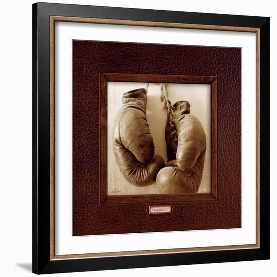 Vintage Boxing-Sam Appleman-Framed Art Print