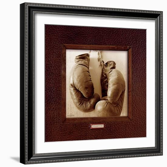 Vintage Boxing-Sam Appleman-Framed Art Print