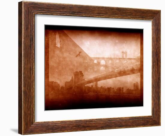 Vintage Bridge 2x-Evan Morris Cohen-Framed Photographic Print