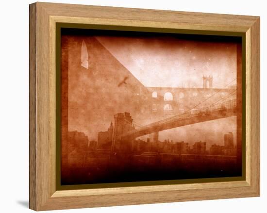 Vintage Bridge 2x-Evan Morris Cohen-Framed Premier Image Canvas