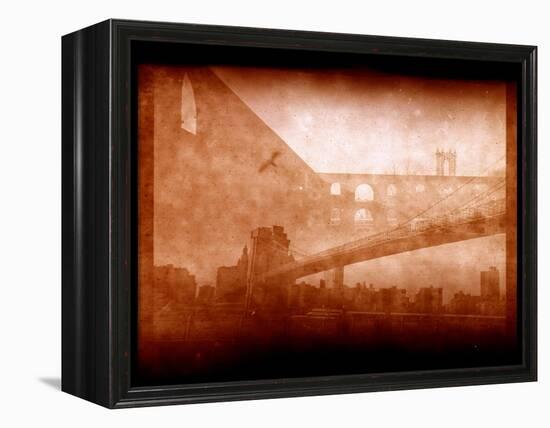 Vintage Bridge 2x-Evan Morris Cohen-Framed Premier Image Canvas