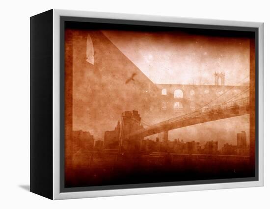 Vintage Bridge 2x-Evan Morris Cohen-Framed Premier Image Canvas