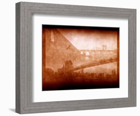 Vintage Bridge 2x-Evan Morris Cohen-Framed Photographic Print