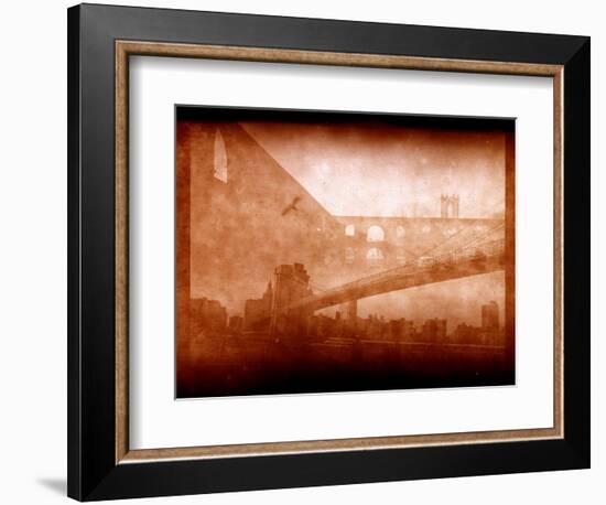 Vintage Bridge 2x-Evan Morris Cohen-Framed Photographic Print