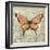 Vintage Butterflies I-Paul Brent-Framed Art Print