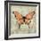 Vintage Butterflies I-Paul Brent-Framed Art Print