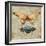 Vintage Butterflies II-Paul Brent-Framed Art Print