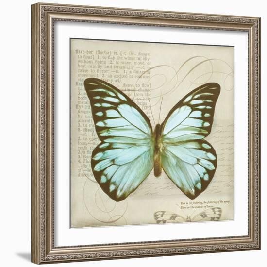 Vintage Butterfly II-Amy Melious-Framed Art Print