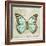 Vintage Butterfly II-Amy Melious-Framed Art Print