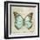 Vintage Butterfly II-Amy Melious-Framed Art Print