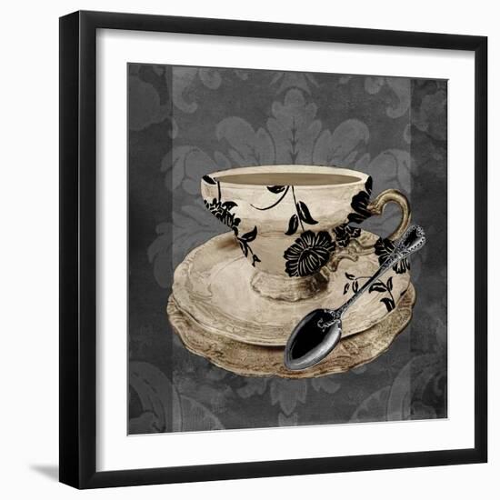 Vintage Cafe I-null-Framed Giclee Print