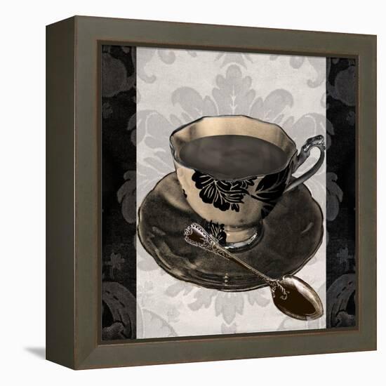 Vintage Cafe IV-null-Framed Premier Image Canvas