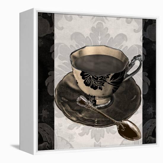 Vintage Cafe IV-null-Framed Premier Image Canvas