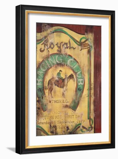 Vintage Calcutta II-Hakimipour-ritter-Framed Art Print