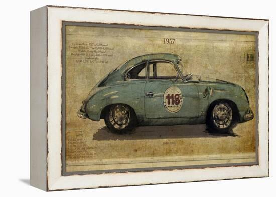 Vintage Car 118-Sidney Paul & Co.-Framed Stretched Canvas