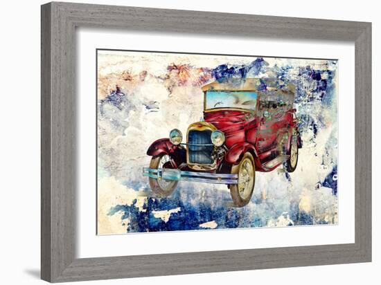 Vintage car 2-Rafal Kulik-Framed Giclee Print