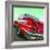 Vintage Car in America Rear View-Salvatore Elia-Framed Photographic Print