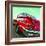 Vintage Car in America Rear View-Salvatore Elia-Framed Photographic Print
