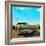 Vintage Car in Gold Paint with Chrome Grill-Salvatore Elia-Framed Photographic Print