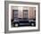 Vintage Car Parked Next to the Bacardi Rum Building in Havana, Cuba-Carol Highsmith-Framed Photo