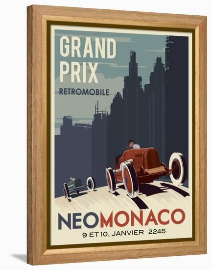 Vintage Car Race-Steve Thomas-Framed Premier Image Canvas