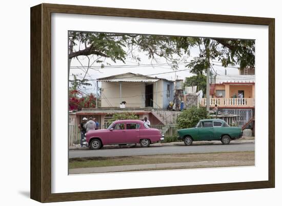 Vintage Cars-Carol Highsmith-Framed Photo