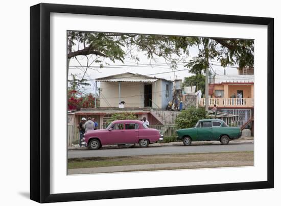 Vintage Cars-Carol Highsmith-Framed Photo