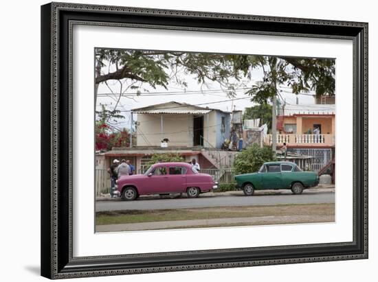 Vintage Cars-Carol Highsmith-Framed Photo