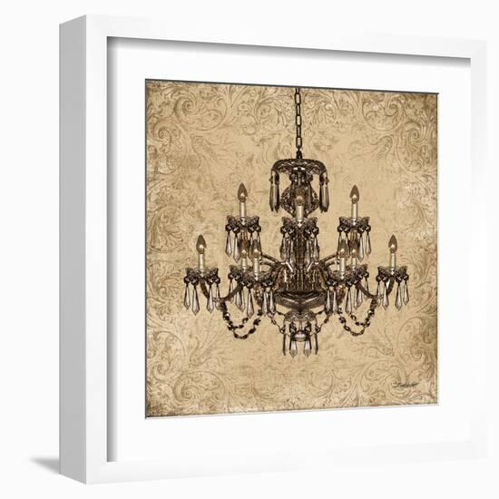 Vintage Chandelier I-Todd Williams-Framed Art Print