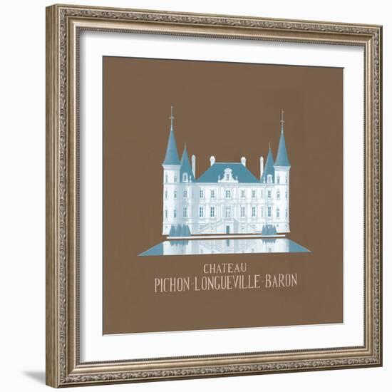 Vintage Chateau III-Andras Kaldor-Framed Giclee Print