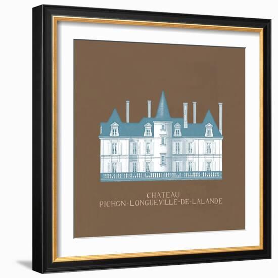 Vintage Chateau IV-Andras Kaldor-Framed Giclee Print