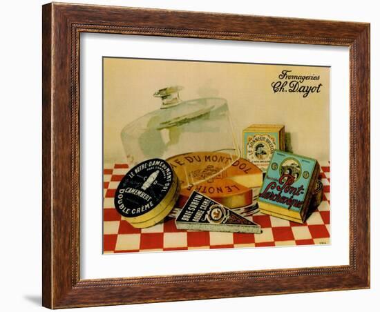 Vintage Cheese - Fromage-null-Framed Giclee Print