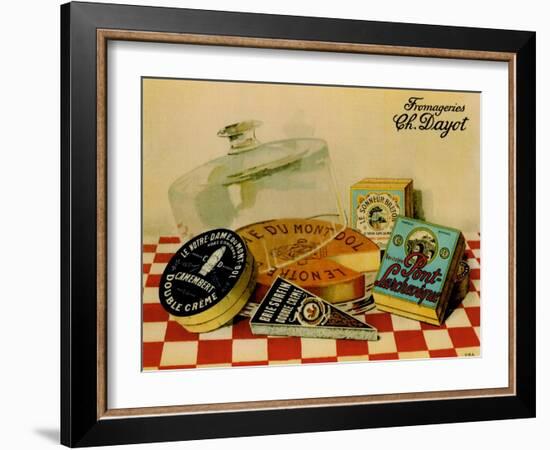 Vintage Cheese - Fromage-null-Framed Giclee Print